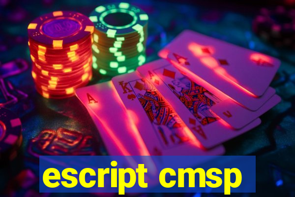 escript cmsp